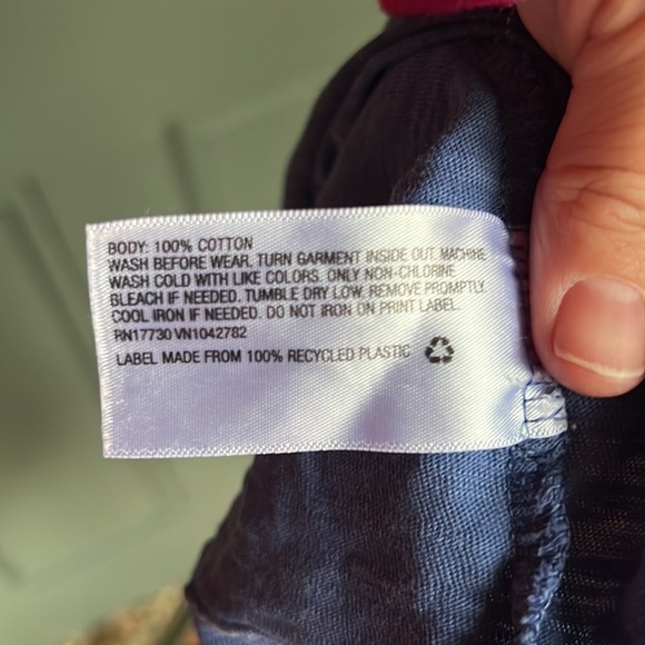 Blue cotton dress - Picture 4 of 4